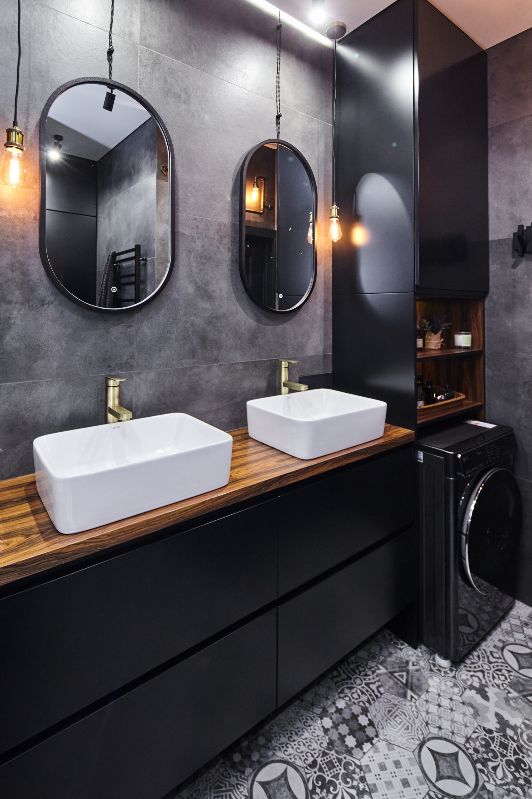 Тумба с накладной раковиной «Stylish bath»