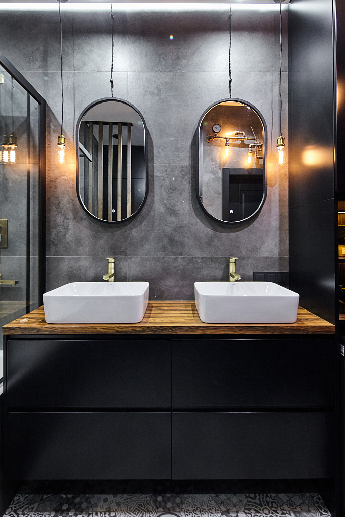 Тумба с накладной раковиной «Stylish bath»