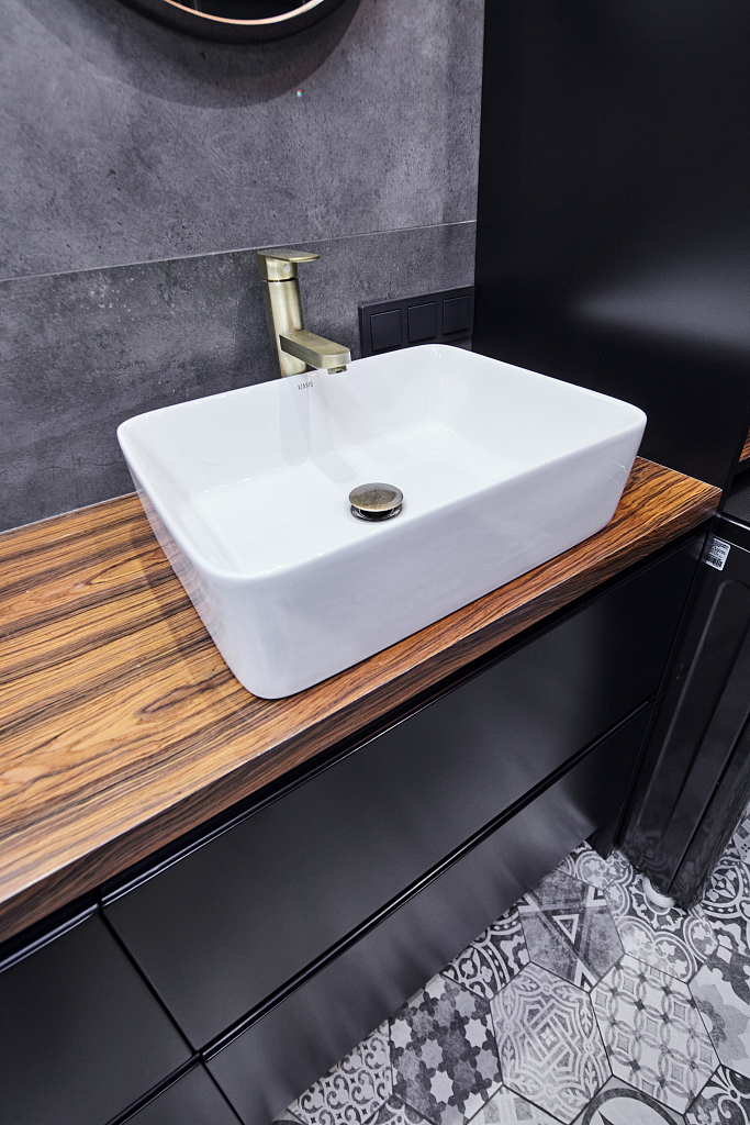 Тумба с накладной раковиной «Stylish bath»