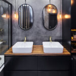 Тумба с накладной раковиной «Stylish bath»