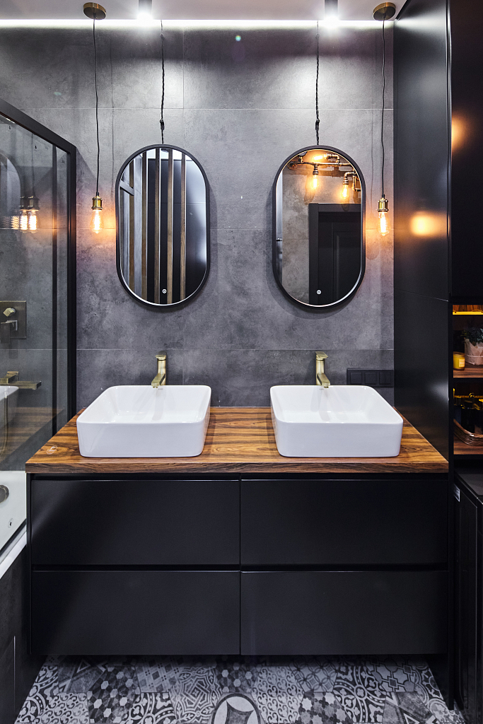 Тумба с накладной раковиной «Stylish bath»