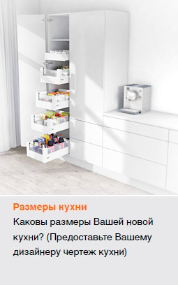 Функциональная конструкция кухонного шкафа: пример 1